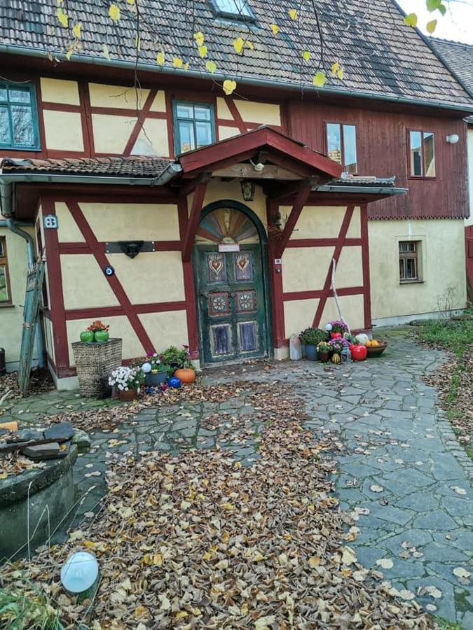 Appel-Ranch Apartment Bockelwitz Luaran gambar