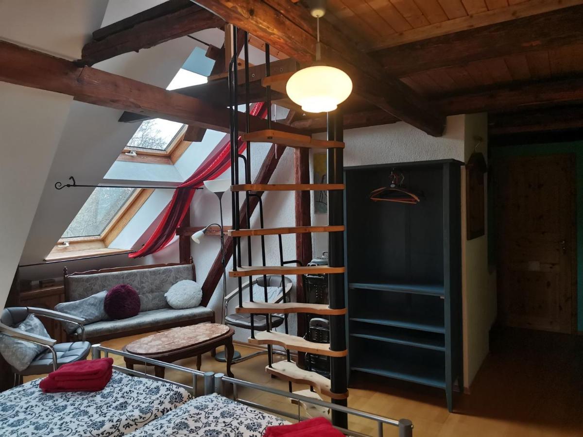 Appel-Ranch Apartment Bockelwitz Luaran gambar