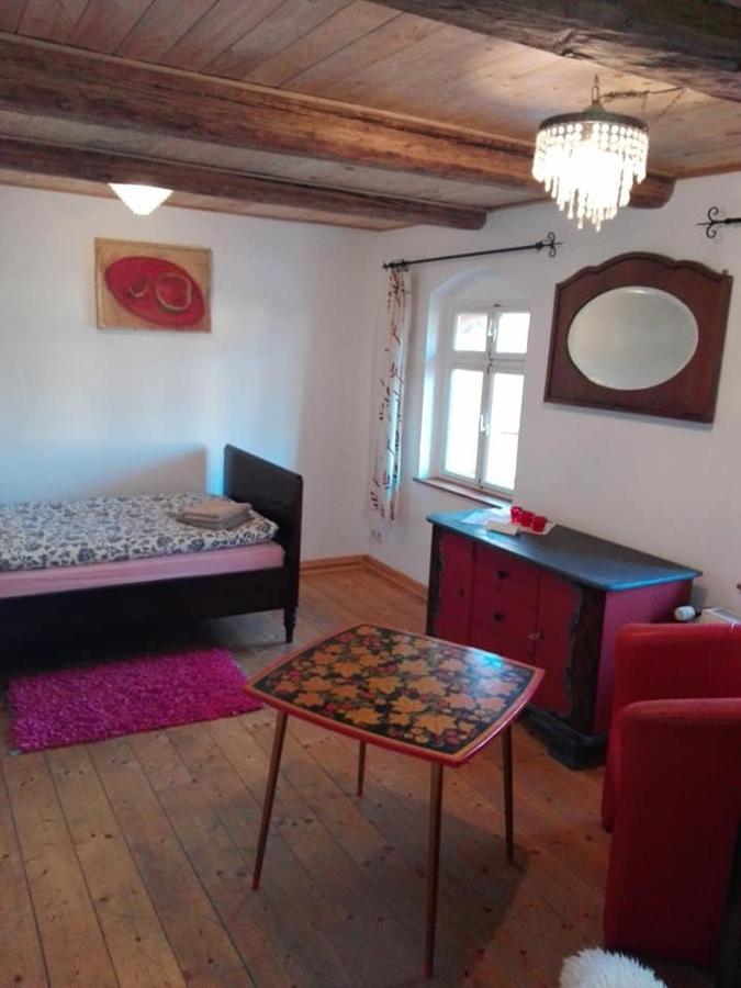 Appel-Ranch Apartment Bockelwitz Luaran gambar