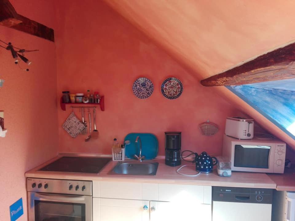 Appel-Ranch Apartment Bockelwitz Luaran gambar