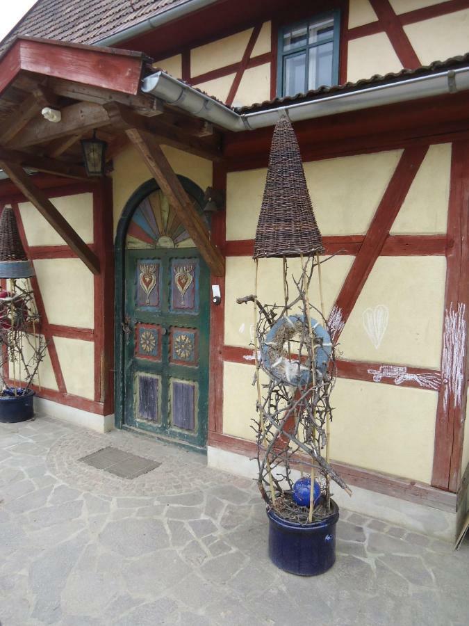 Appel-Ranch Apartment Bockelwitz Luaran gambar