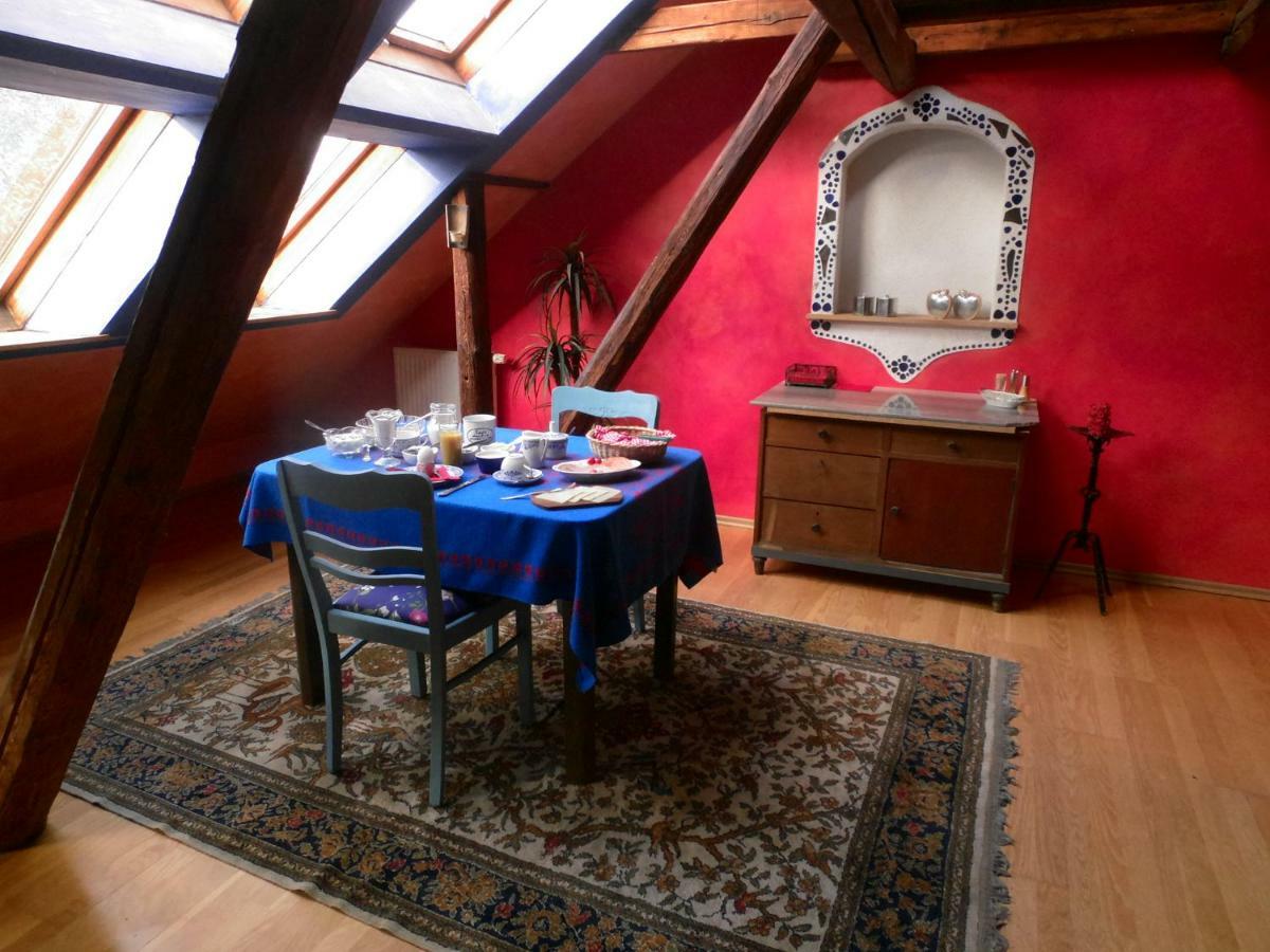Appel-Ranch Apartment Bockelwitz Luaran gambar