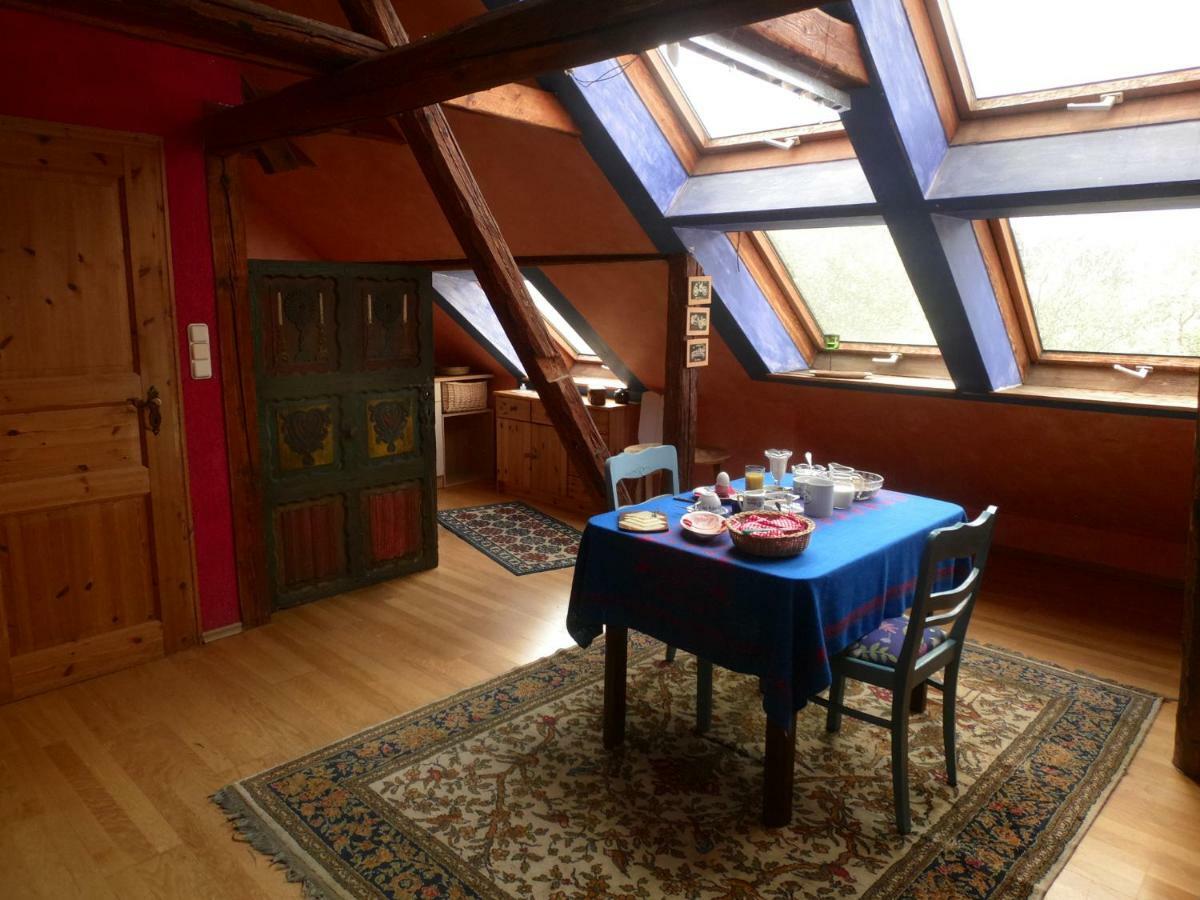 Appel-Ranch Apartment Bockelwitz Luaran gambar